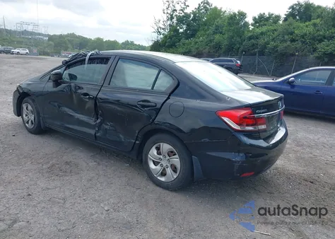 2014 Honda Civic Lx from USA, damaged, VIN 2HGFB2F59EH549865